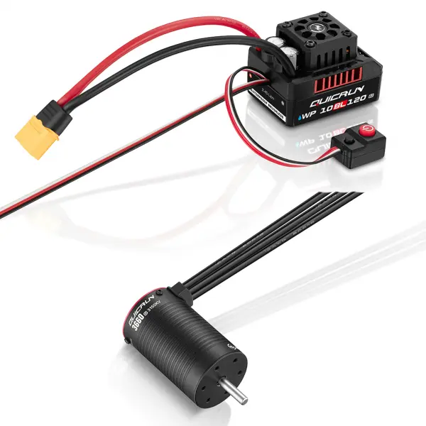 Hobbywing Quicrun 10BL120ESC G2 Combo With 3660SL 3700Kv G2 Motor — image 2 of 2