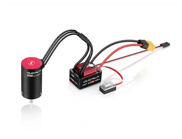 Hobbywing Quicrun 12BL45 G2 ESC With 2850SL 4700Kv Motor — image 1 of 3