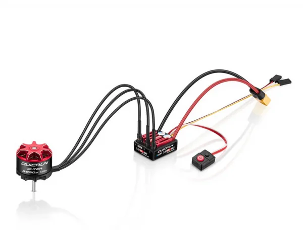 Hobbywing Quicrun WP 10BL80 Crawler ESC Combo With 3530SL 1700Kv Outrunner Motor
