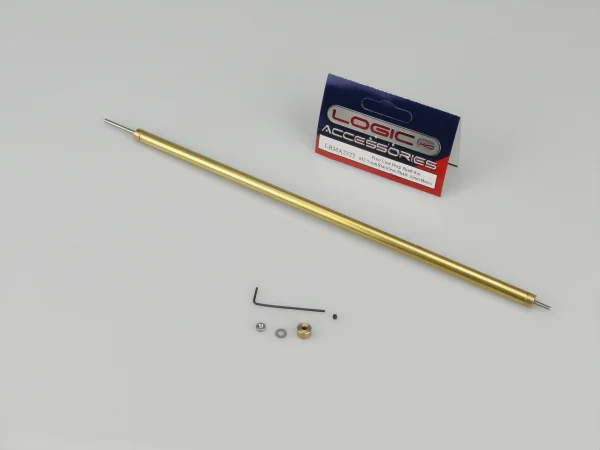 Fine Line Prop Shaft 8in M2/2mm Stainless 6mm dia Tube