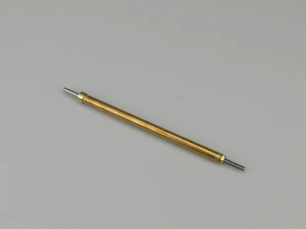 Prop Shaft 5in M4/4mm Stainless Shaft - 8mm dia Brass Tube