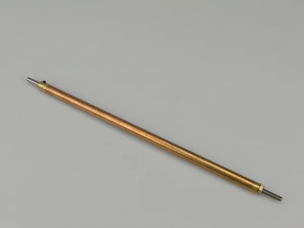 Prop Shaft 8in M4/4mm Stainless Shaft - 8mm dia Brass Tube