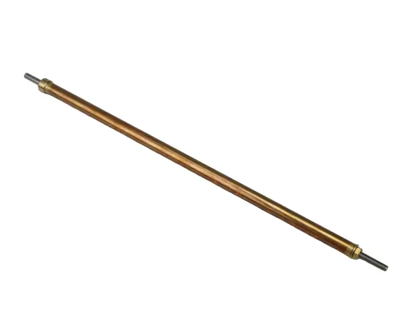 Prop Shaft 9in M4/4mm Stainless Shaft - 8mm dia Brass Tube — image 1 of 3