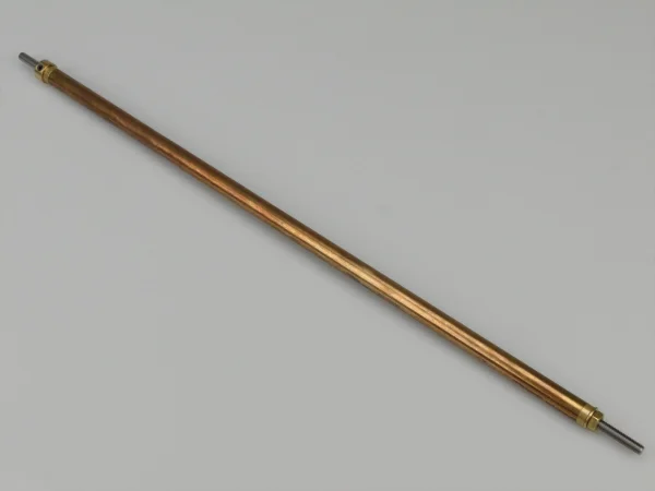 Prop Shaft 11in M4/4mm Stainless Shaft - 8mm dia Brass Tube
