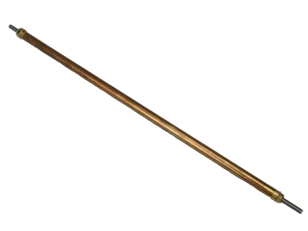 Prop Shaft 11in M4/4mm Stainless Shaft - 8mm dia Brass Tube — image 1 of 3