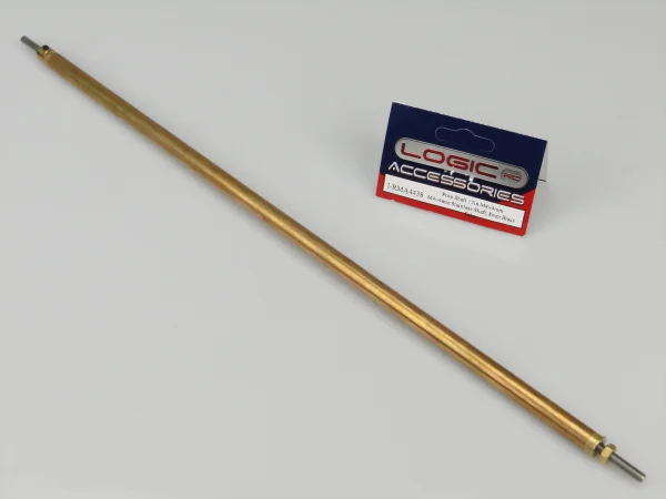 Prop Shaft 12in M4/4mm Stainless Shaft - 8mm dia Brass Tube