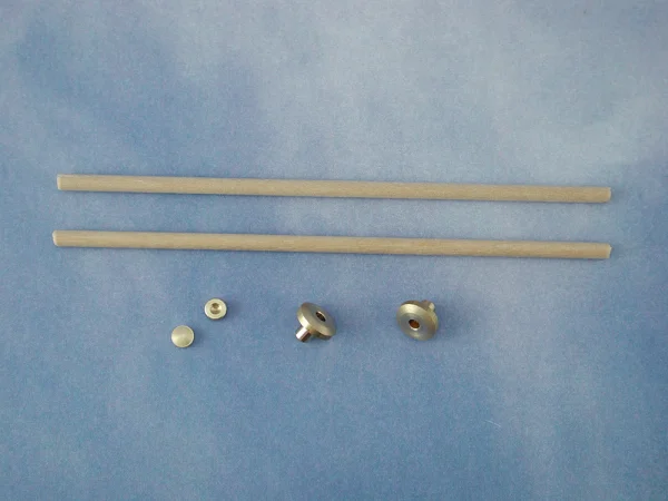 Flush Flagstaff Complete (Brass And Wood)(2) — image 2 of 2