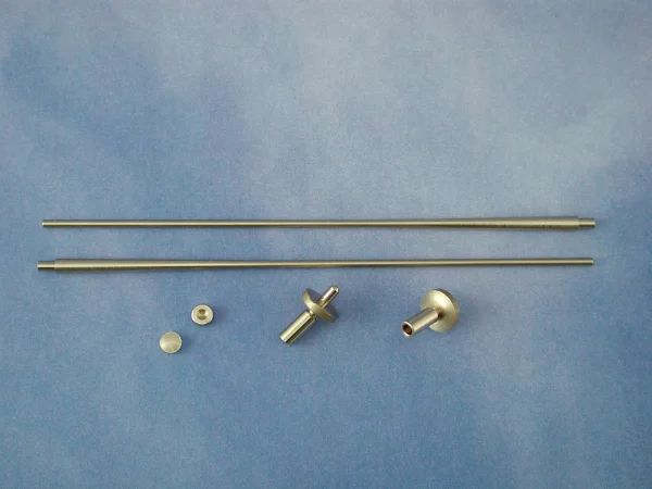 Angled Flagstaff Complete (Brass)(2)