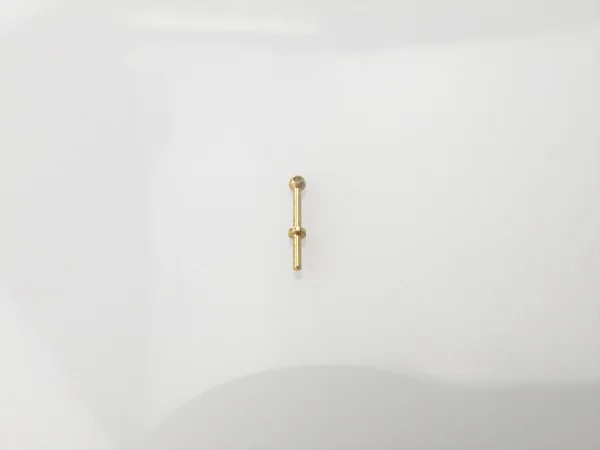 1 Hole Stanchion - Brass 6mm (10)