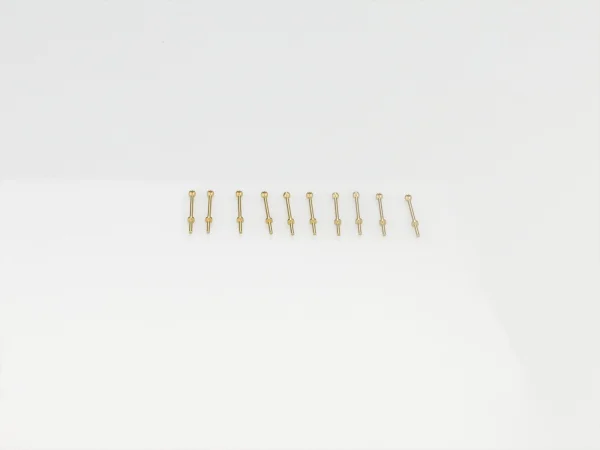 1 Hole Stanchion - Brass 10mm (10)
