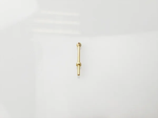 1 Hole Stanchion - Brass 10mm (10)