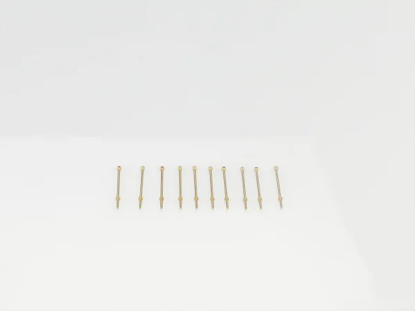 1 Hole Stanchion - Brass 15mm (10)