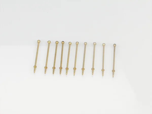 1 Hole Stanchion - Brass 35mm (10)
