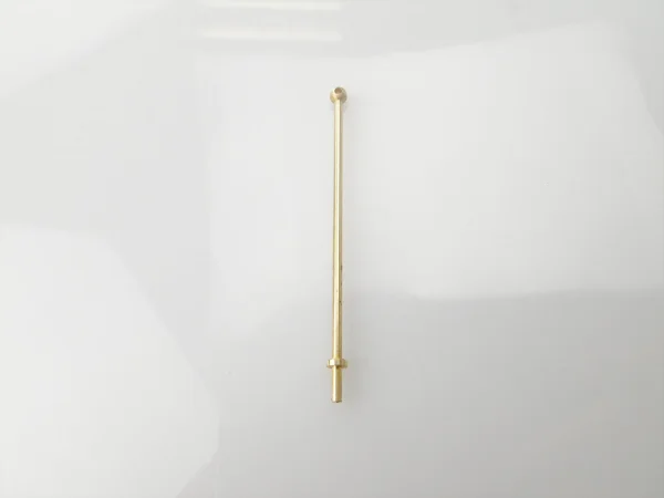 1 Hole Stanchion - Brass 40mm (10)