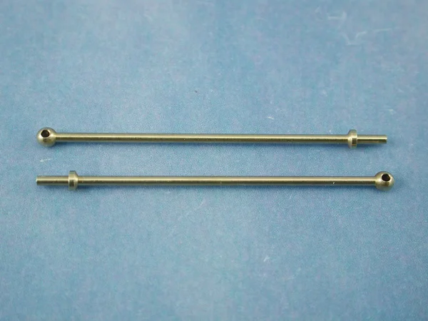 1 Hole Stanchion - Brass 40mm (10)