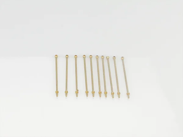 1 Hole Stanchion - Brass 40mm (10)