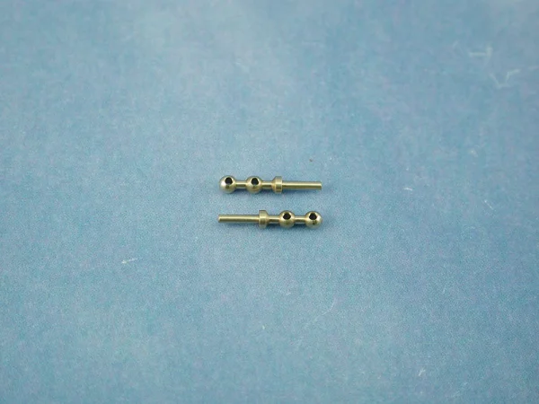 2 Hole Stanchion - Brass 6mm (10)