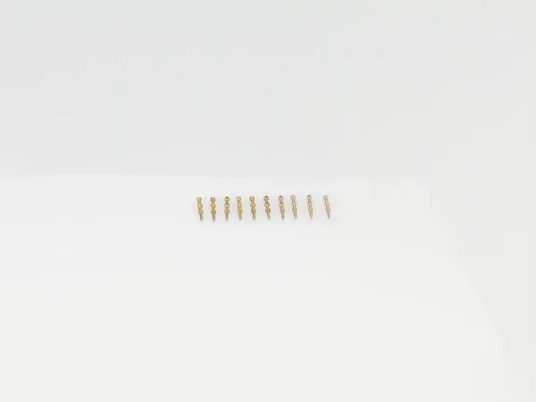 2 Hole Stanchion - Brass 6mm (10)
