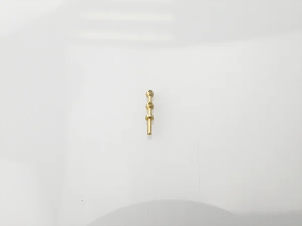 2 Hole Stanchion - Brass 6mm (10)