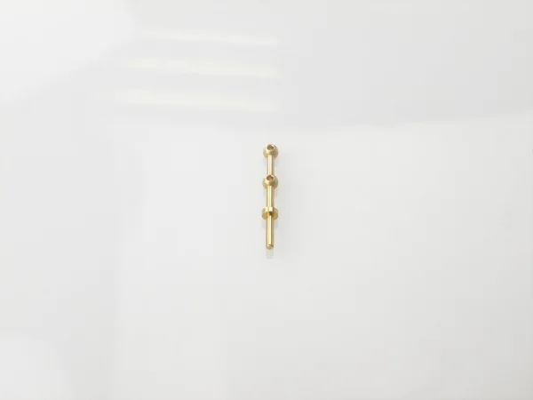 2 Hole Stanchion - Brass 10mm (10)