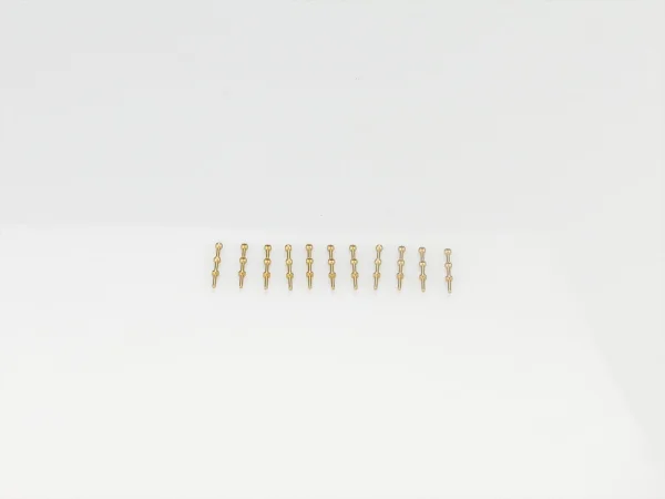 2 Hole Stanchion - Brass 10mm (10)