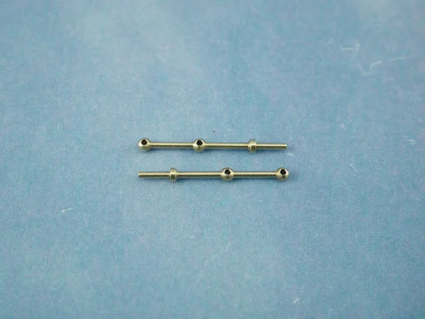 2 Hole Stanchion - Brass 15mm (10)