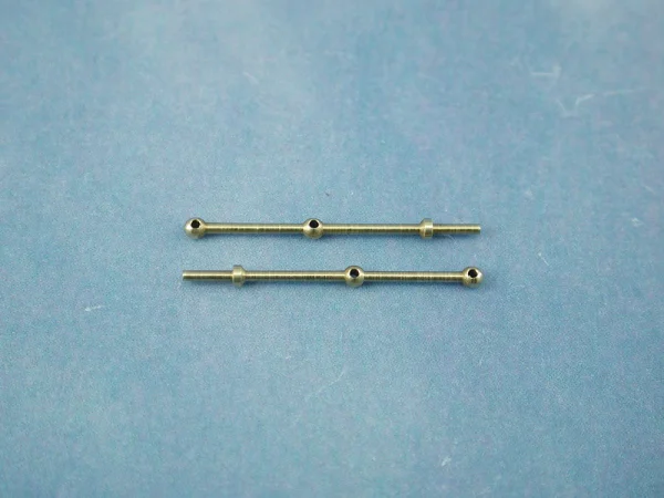 2 Hole Stanchion - Brass 20mm (10)