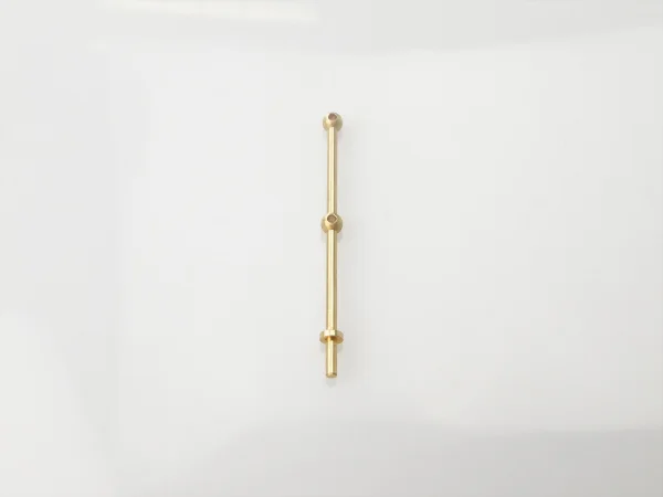 2 Hole Stanchion - Brass 30mm (10)