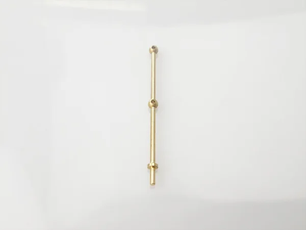 2 Hole Stanchion - Brass 35mm (10)