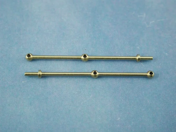 2 Hole Stanchion - Brass 35mm (10)