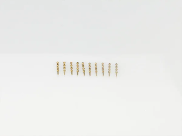 3 Hole Stanchion - Brass 10mm (10)