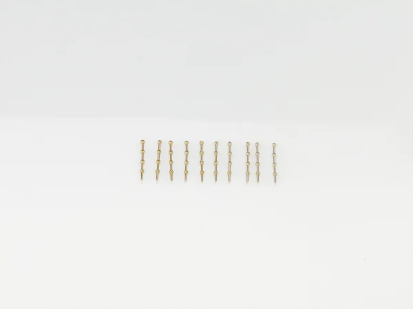 3 Hole Stanchion - Brass 15mm (10)