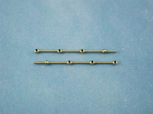 3 Hole Stanchion - Brass 25mm (10)
