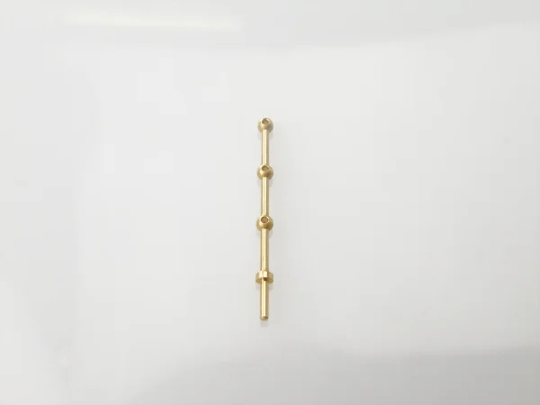 3 Hole Stanchion - Brass 20mm (10)