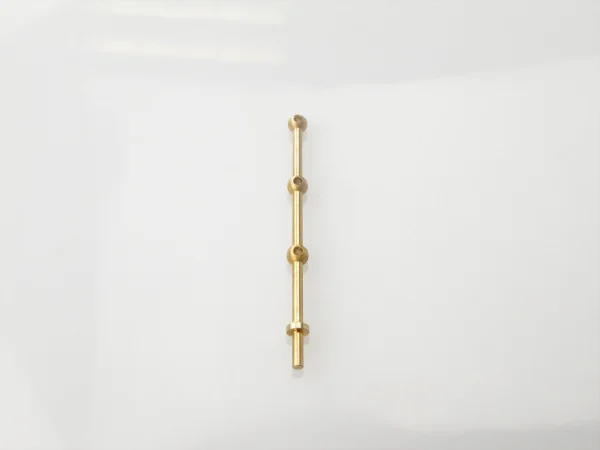 3 Hole Stanchion - Brass 30mm (10)
