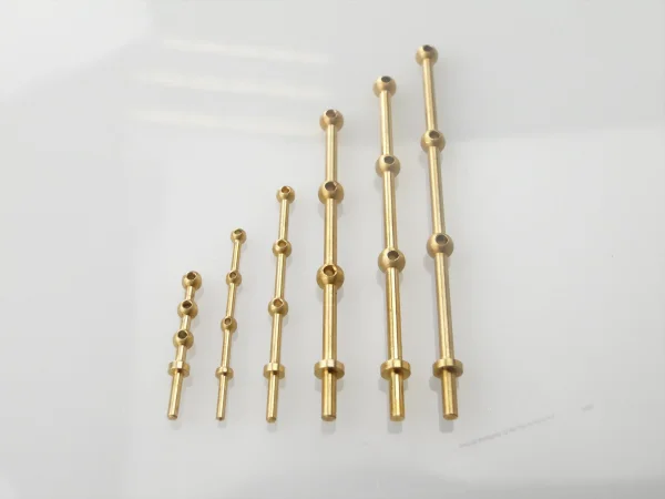 3 Hole Stanchion - Brass 20mm (10)