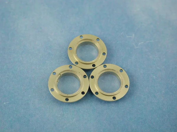 Porthole - 12mm - With 6 Hole Flange - Glazed - 10pk