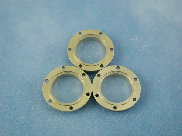 Porthole - 14mm - With 6 Hole Flange - Glazed - 10pk