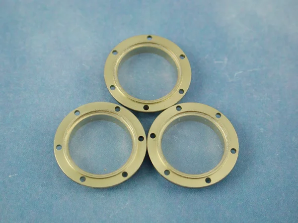 Porthole - 16mm - With 6 Hole Flange - Glazed - 10pk