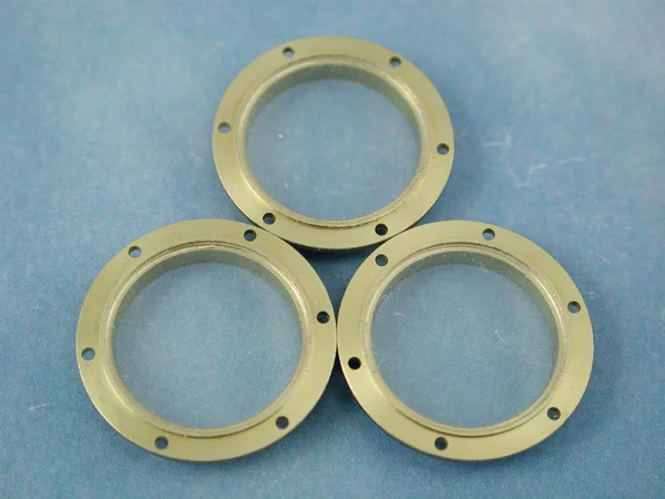 Porthole - 20mm - With 6 Hole Flange - Glazed - 10pk