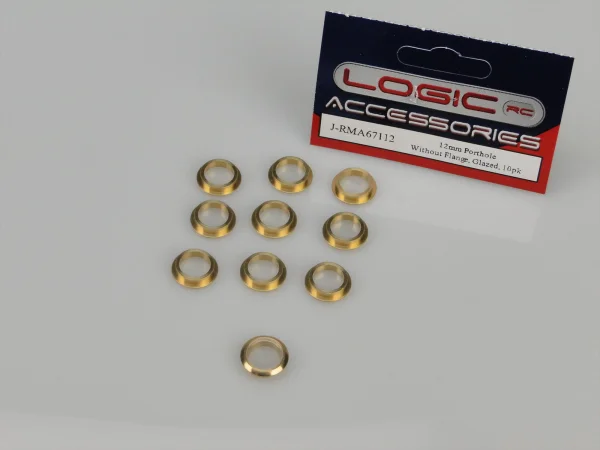 Porthole - 12mm - Without Flange - Glazed - 10pk