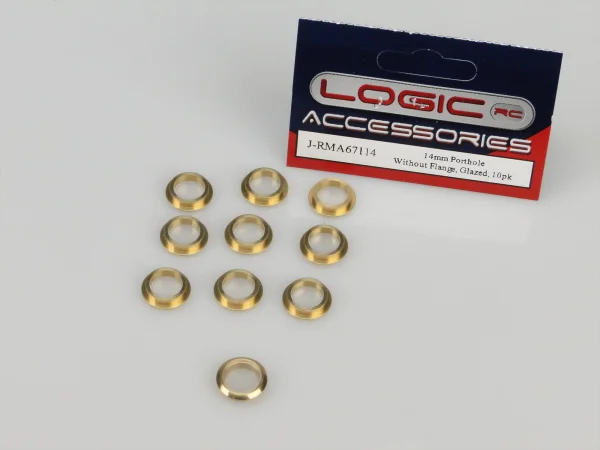 Porthole - 14mm - Without Flange - Glazed - 10pk