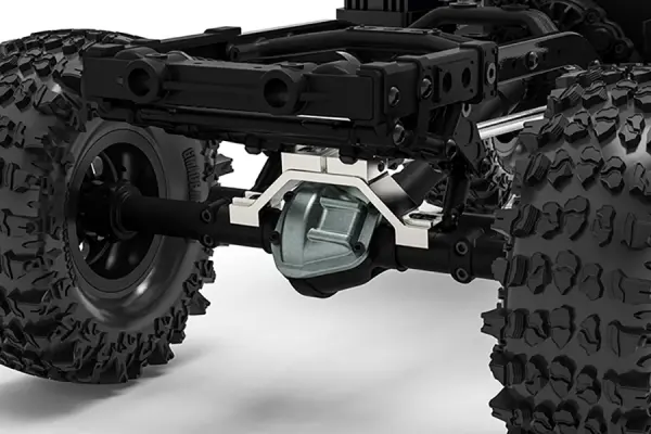 GMade GA44 Aluminium Rear Axle Truss (Silver) &mdash; image 2 of 2