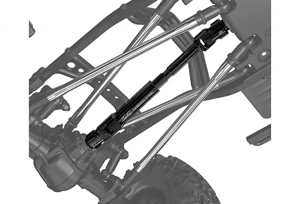 GMade - Junfac Scale SCX10 II Kit Univ Shaft 288-313mm W/B Hard Steel — image 4 of 5