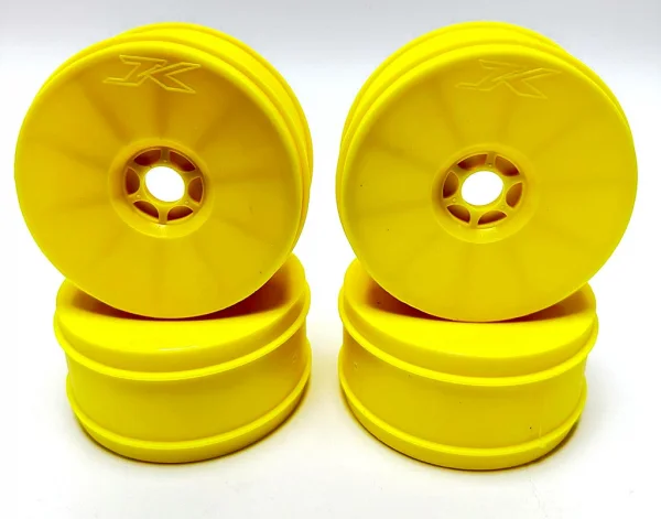 Jetko 1:8 Buggy Wheels - Yellow (4)