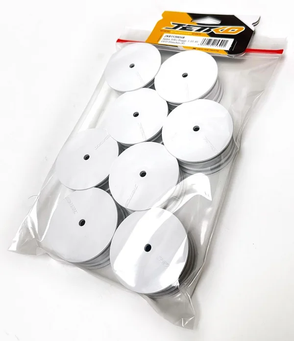Jetko 1:10 Buggy Wheels - White - 4WD Front (8)