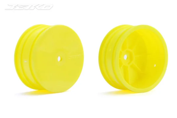Jetko 1:10 Buggy Wheels - Yellow - 4WD Front (2)