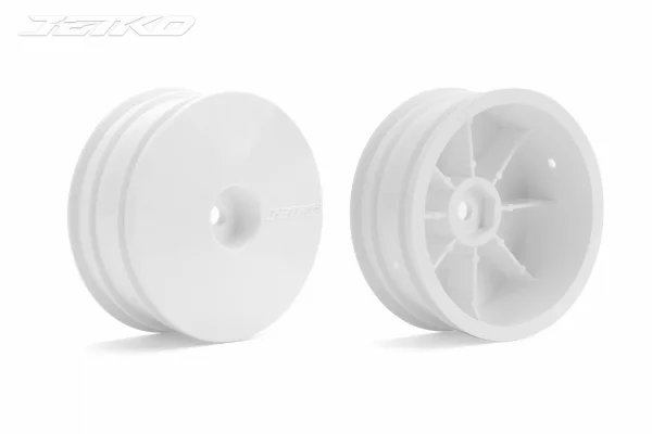 Jetko 1:10 Buggy Wheels - White - 2WD Front (2) ** CLEARANCE **