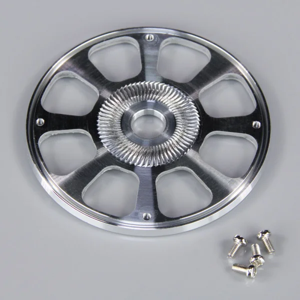 JP 102mm Yellow Spinner (with Aluminium Back Plate)