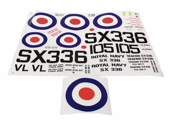 E-Scale Seafire Decal Set — image 3 of 3